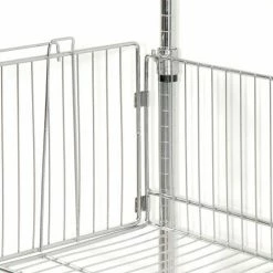 Nexel Wall Mount Basket Kit 36"W x 14"D x 9"H (2 Basket) Chrome -Shelving Sales Store 798313 04