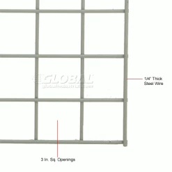 Global Industrial™ Wire Mesh Deck, 60"W x 36"D 14 Global Industrial™ Wire Mesh Deck, 60"W x 36"D -Shelving Sales Store 933cp11 2wco 25
