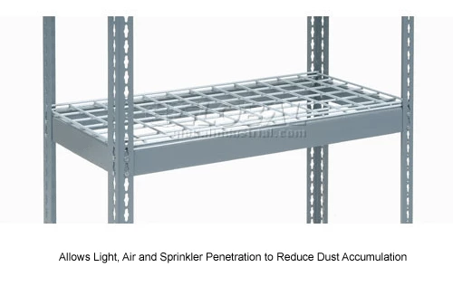 Global Industrial™ Wire Mesh Deck, 60"W x 24"D 8 Global Industrial™ Wire Mesh Deck, 60"W x 24"D - Image 8