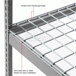 Global Industrial™ Wire Mesh Deck, 60"W x 36"D 17 Global Industrial™ Wire Mesh Deck, 60"W x 36"D -Shelving Sales Store 933cp11 5wco 25