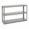 Global Industrial™ Extra Heavy Duty Shelving, 36"W x 24"D x 39"H, 3 Shelves, Gray