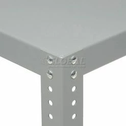 Global Industrial™ Extra Heavy Duty Shelving, 48"W x 24"D x 39"H, 3 Shelves, Gray -Shelving Sales Store 968602 05 3