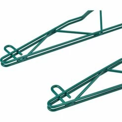 Nexel® Poly-Green® Single Arm Fixed Wall Bracket, 18" (Pair) -Shelving Sales Store AB18GZ 02