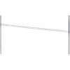 Nexel® AHR72C Chrome Hanging Rail 72"