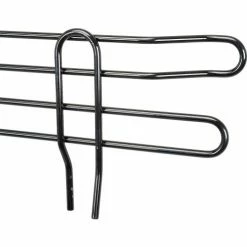 Nexel® Black Epoxy Wire Ledge, 14"W x 4"H -Shelving Sales Store AL424B 06 2