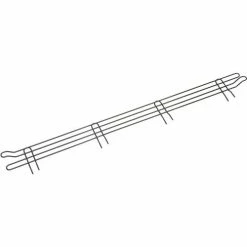 Nexel® Black Epoxy Wire Ledge, 36"W x 4"H 10 Nexel® Black Epoxy Wire Ledge, 36"W x 4"H -Shelving Sales Store AL448B 03 1