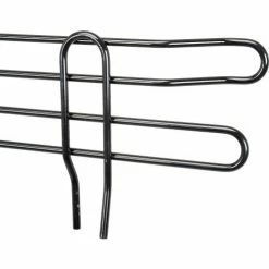 Nexel® Black Epoxy Wire Ledge, 60"W x 4"H -Shelving Sales Store AL448B 06 2