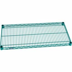 Nexel® S1236G Poly-Green® Epoxy Wire Shelf 36"W x 12"D