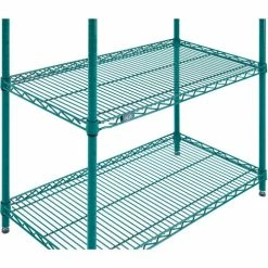 Nexel® S1260G Poly-Green® Epoxy Wire Shelf 60"W x 12"D -Shelving Sales Store B1137198 03 1
