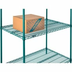 Nexel® Poly-Green®, 4 Tier, Wire Shelving Starter Unit, 42"W x 24"D x 86"H 35 Nexel® Poly-Green®, 4 Tier, Wire Shelving Starter Unit, 42"W x 24"D x 86"H -Shelving Sales Store B1137204 10