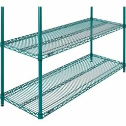 Nexel® S1854G Poly-Green® Epoxy Wire Shelf 54"W x 18"D -Shelving Sales Store B1137205 03
