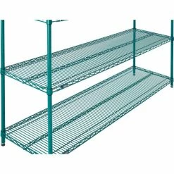 Nexel® S1872G Poly-Green® Epoxy Wire Shelf 72"W x 18"D -Shelving Sales Store B1137207 03