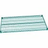 Nexel® S1472G Poly-Green® Epoxy Wire Shelf 72"W x 14"D