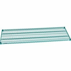 Nexel® S2472G Poly-Green® Epoxy Wire Shelf 72"W x 24"D