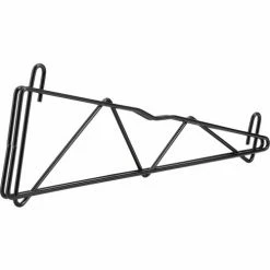 Nexel® AB21B 21" Single Arm Shelf Bracket Black Epoxy