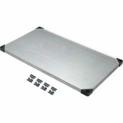 Nexel® S2442SZ Solid Galvanized Shelf 42"W x 24"D