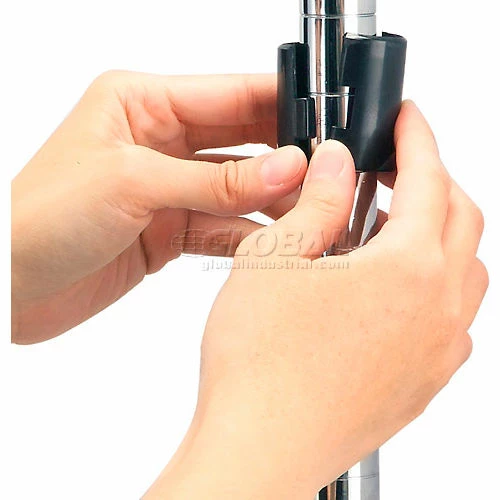 Nexel® CS1230C Chrome Cantilever Shelf 30"W x 12"D 5 Nexel® CS1230C Chrome Cantilever Shelf 30"W x 12"D - Image 5