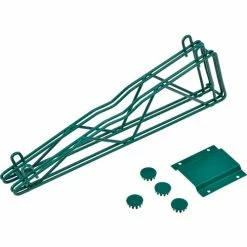 Nexel® Poly-Green® Double Arm Fixed Wall Bracket, 18"