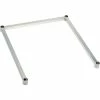 Nexel® DF1836Z Poly-Z-Brite® Three-Sided Steel Frame 36"W x 18"D