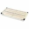 Nexel®, Nexelite®, Vented Plastic Mat Shelf, 36"W x 18"D