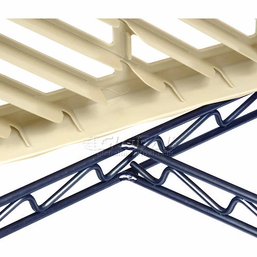 Nexel®, Nexelite®, Vented Plastic Mat Shelf, 72"W x 24"D 6 Nexel®, Nexelite®, Vented Plastic Mat Shelf, 72"W x 24"D - Image 6