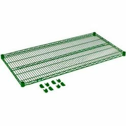 Nexel® S1854G Poly-Green® Epoxy Wire Shelf 54"W x 18"D -Shelving Sales Store GLA 189378GZ