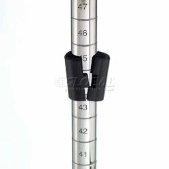 Nexel® Stainless Steel, 4 Tier, Wire Shelving Starter Unit, 36"W x 24"D x 74"H -Shelving Sales Store Nexel 32