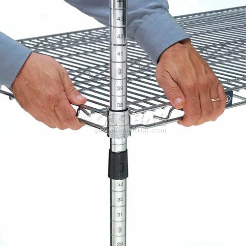 Nexel® S1836S Stainless Steel Wire Shelf 36"W x 18"D 9 Nexel® S1836S Stainless Steel Wire Shelf 36"W x 18"D - Image 9