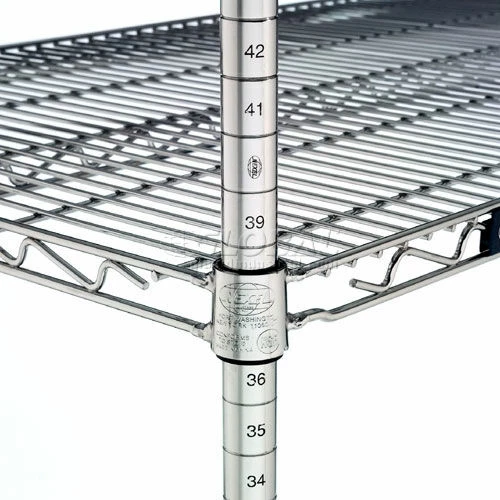 Nexel® S1836S Stainless Steel Wire Shelf 36"W x 18"D 10 Nexel® S1836S Stainless Steel Wire Shelf 36"W x 18"D - Image 10