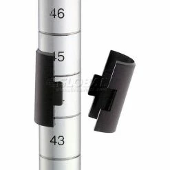 Nexel® Poly-Z-Brite®, 4 Tier, Wire Shelving Starter Unit, 48"W x 21"D x 74"H -Shelving Sales Store Nexel 46 7