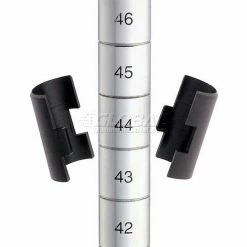 Nexel® Poly-Z-Brite®, 4 Tier, Wire Shelving Starter Unit, 48"W x 21"D x 74"H -Shelving Sales Store Nexel 47 9