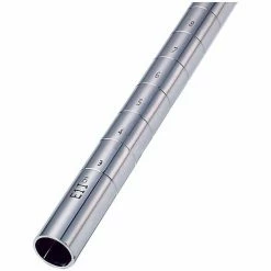 Nexel® P86C Chrome Post 86"H Leveler Installed - 2 Pack