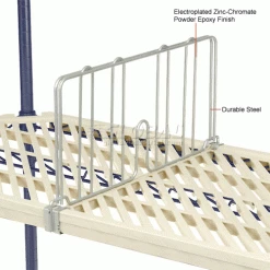 Nexel®, Nexelite®, Shelf Divider, 24"D x 8"H 9 Nexel®, Nexelite®, Shelf Divider, 24"D x 8"H -Shelving Sales Store PMD24Z 1wco 1
