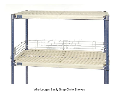 Nexel®, Nexelite®, Shelf Ledge, 60"W x 4"H 5 Nexel®, Nexelite®, Shelf Ledge, 60"W x 4"H - Image 5