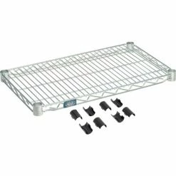 Nexel® S1424Z Poly-Z-Brite® Wire Shelf 24"W x 14"D