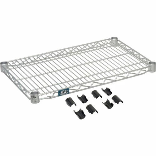 Nexel® S1430EP Nexelate® Wire Shelf 30"W x 14"D 1 Nexel® S1430EP Nexelate® Wire Shelf 30"W x 14"D