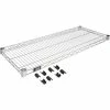 Nexel® S1448Z Poly-Z-Brite® Wire Shelf 48"W x 14"D