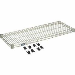 Nexel® S1436Z Poly-Z-Brite® Wire Shelf 36"W x 14"D