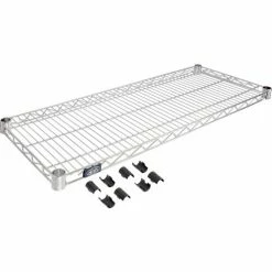Nexel® S1442C Chrome Wire Shelf 42"W x 14"D