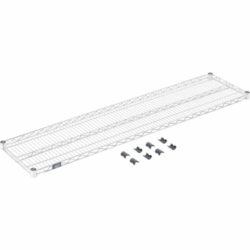Nexel® S1460S Stainless Steel Wire Shelf 60"W x 14"D 1 Nexel® S1460S Stainless Steel Wire Shelf 60"W x 14"D