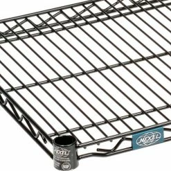 Nexel® S1824B Black Epoxy Wire Shelf 24"W x 18"D -Shelving Sales Store S1824B 02