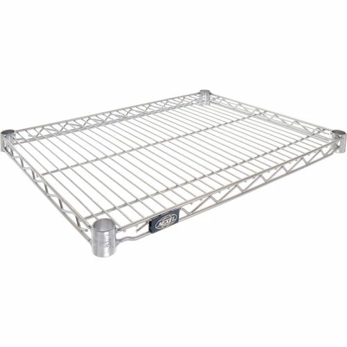 Nexel® S1824C Chrome Wire Shelf 24"W x 18"D 2 Nexel® S1824C Chrome Wire Shelf 24"W x 18"D - Image 2