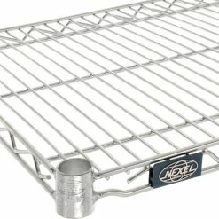 Nexel® S1824C Chrome Wire Shelf 24"W x 18"D 12 Nexel® S1824C Chrome Wire Shelf 24"W x 18"D -Shelving Sales Store S1824C 02 4