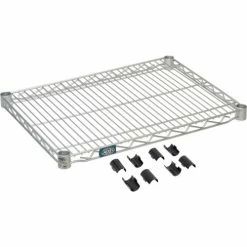 Nexel® S1824EP Nexelate® Wire Shelf 24"W x 18"D