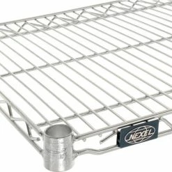 Nexel® S1842C Chrome Wire Shelf 42"W x 18"D -Shelving Sales Store S1842C 02 1