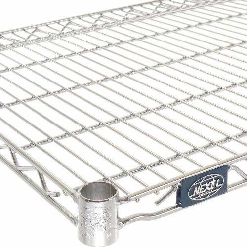 Nexel® S2124C Chrome Wire Shelf 24"W x 21"D 3 Nexel® S2124C Chrome Wire Shelf 24"W x 21"D - Image 3