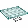Nexel® S2124G Poly-Green® Epoxy Wire Shelf 24"W x 21"D
