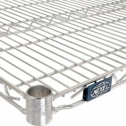 Nexel® S2436C Chrome Wire Shelf 36"W x 24"D -Shelving Sales Store S2436C 02 3