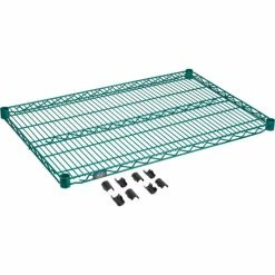 Nexel® S2436G Poly-Green® Epoxy Wire Shelf 36"W x 24"D