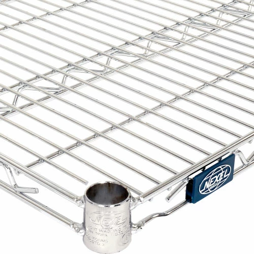 Nexel® S3648C Chrome Wire Shelf 48"W x 36"D 3 Nexel® S3648C Chrome Wire Shelf 48"W x 36"D - Image 3